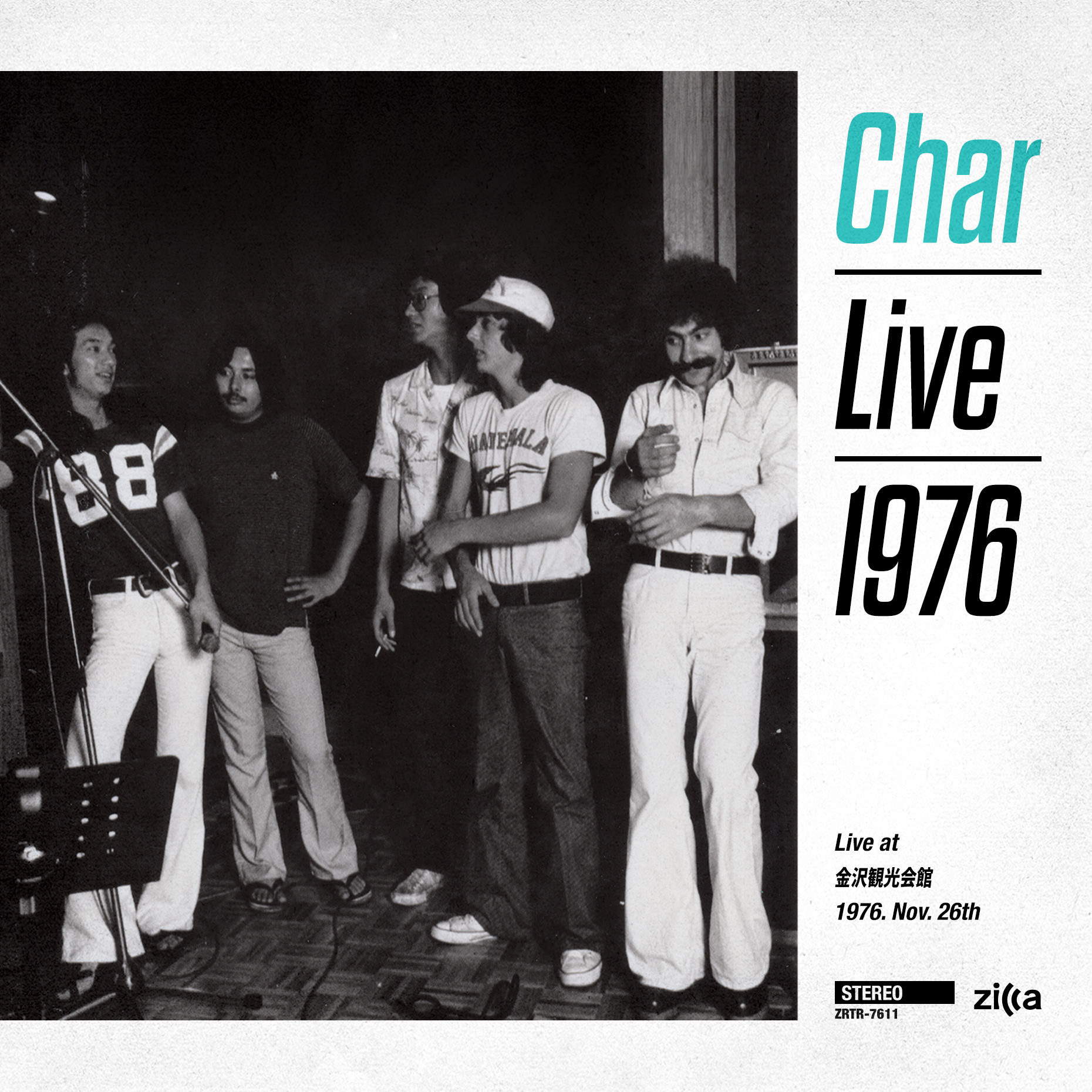 Char Live 1976 at 金沢観光会館 Nov. 26th
